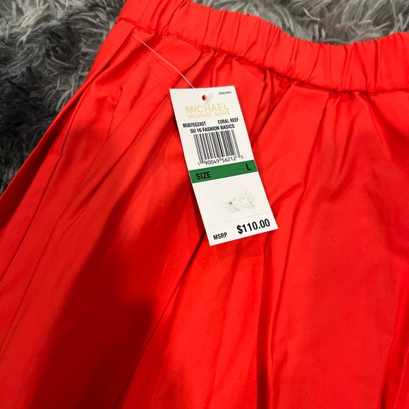 Michael Kors Skirt Coral Reef Size Large - Picture 3 of 3